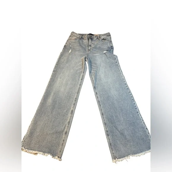 BCBGeneration Light Blue Flare Jeans - Picture 1 of 3